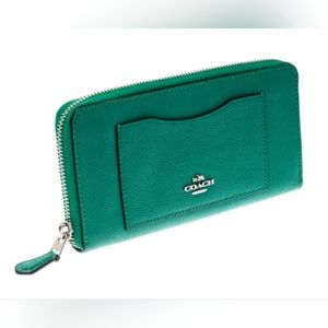 Coach Zip Around Wallet